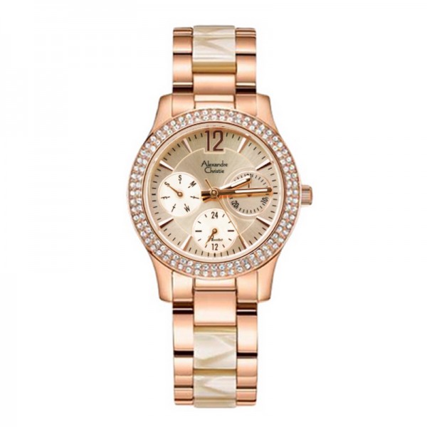 Alexandre Christie AC 2932 Full Rosegold White BFBRGRG